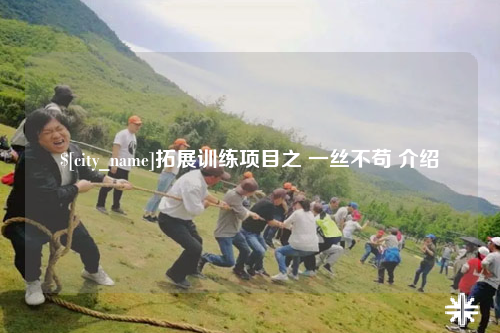 霍尔果斯拓展训练项目之 一丝不苟 介绍